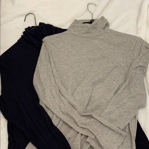 ✨2 Turtle neck tops! Coldwater Creek: Large
